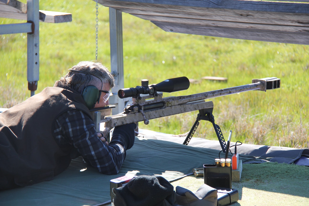 LRSC club members on the range